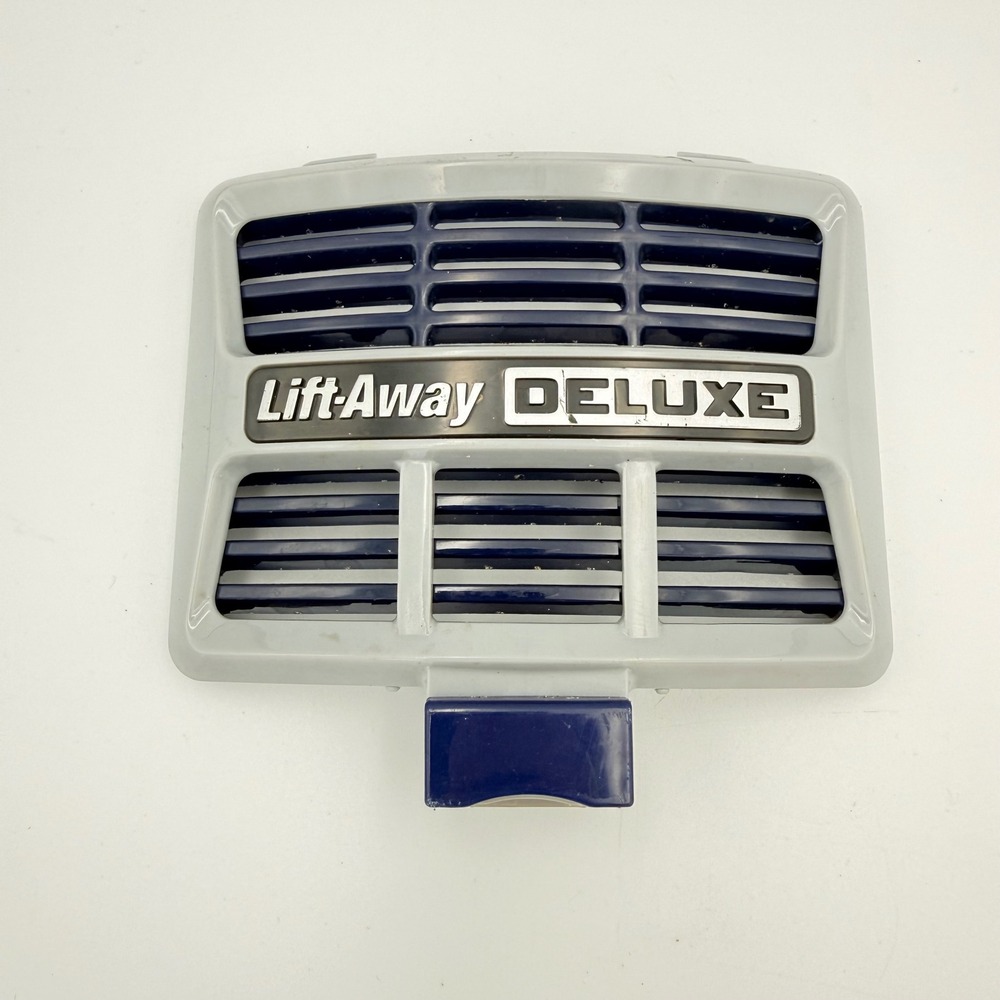 Shark Navigator Lift-Away Deluxe NV360 V5 Front Filter Cover Door Grey Blue